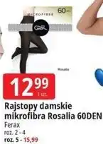 E.Leclerc Rajstopy damskie mikrofibra Rosalia 60DEN Ferax oferta