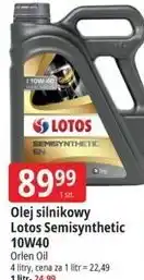 E.Leclerc Olej silnikowy Lotos Semisynthetic 10W40 Orlen Oil oferta
