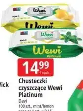 E.Leclerc Chusteczki czyszczące Wewi Platinum oferta