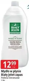 E.Leclerc Mydło w płynie Biały Jeleń zapas Pollena Ostrzeszów oferta