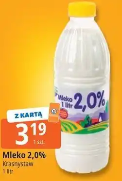 E.Leclerc Mleko 2,0% Krasnystaw 1 litr oferta