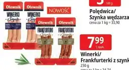 E.Leclerc Olewnik Winerki/Frankfurterki z szynki oferta