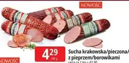 E.Leclerc Olewnik Sucha krakowska/pieczona/z pieprzem/borowikami oferta