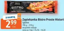 E.Leclerc Zapiekanka Bistro Proste Historie Iglotex oferta