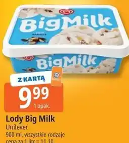 E.Leclerc Lody Big Milk Unilever oferta