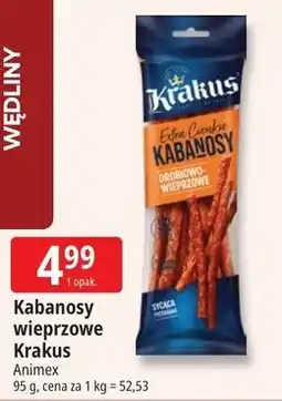 E.Leclerc Kabanosy wieprzowe Krakus oferta