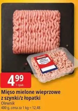 E.Leclerc Mięso mielone wieprzowe z szynki/z łopatki Olewnik oferta