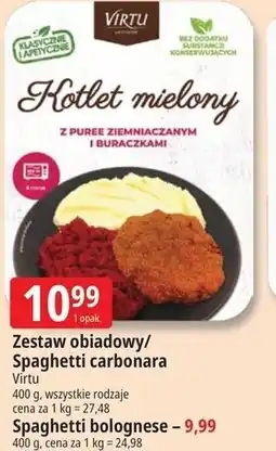 E.Leclerc Zestaw obiadowy / Spaghetti carbonara Virtu oferta