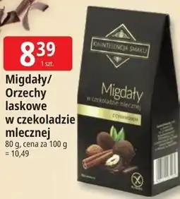E.Leclerc Migdały / orzechy laskowe w czekoladzie mlecznej Kwintesencja Smaku oferta