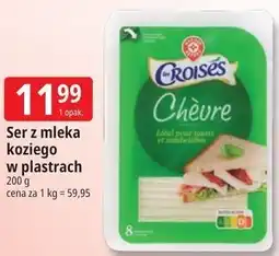 E.Leclerc Ser z mleka koziego w plastrach Croisés oferta