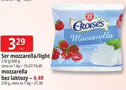 E.Leclerc Ser mozzarella/light Croisés oferta