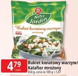 E.Leclerc Bukiet kwiatowy warzyw/Kalafior mrożony Notre Jardin oferta