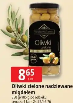 E.Leclerc Oliwki zielone nadziewane migdałem Kwintesencja Smaku oferta