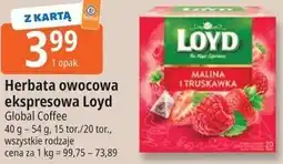 E.Leclerc Herbata owocowa ekspresowa Loyd oferta