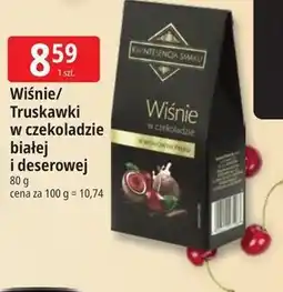 E.Leclerc Wiśnie / truskawki w czekoladzie białej i deserowej Kwintesencja Smaku oferta