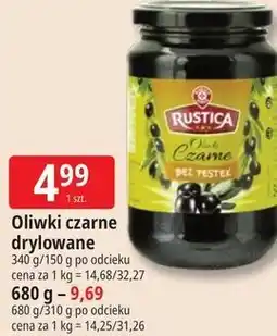 E.Leclerc Oliwki czarne drylowane Rustica oferta