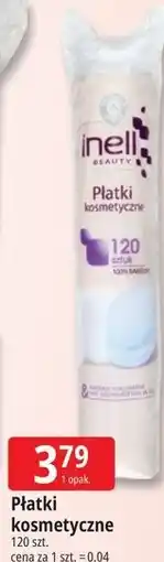 E.Leclerc Płatki kosmetyczne inell beauty oferta