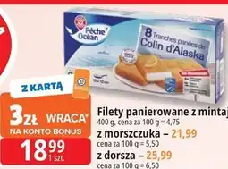E.Leclerc Filety panierowane z mintaja Pêche Océan oferta