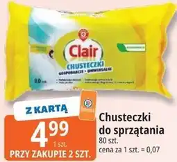 E.Leclerc Chusteczki do sprzątania Clair oferta
