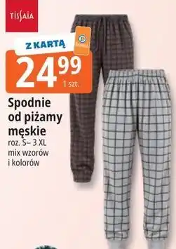 E.Leclerc Spodnie od piżamy męskie Tissaia oferta