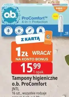 E.Leclerc Tampony higieniczne o.b. ProComfort oferta