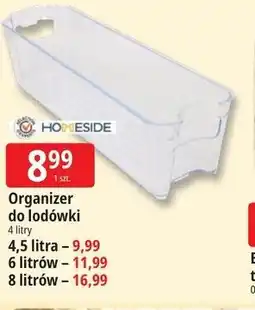 E.Leclerc Organizer do lodówki HOMESIDE 4 litry oferta