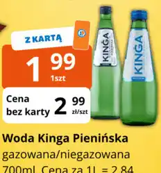 Woda Kinga Pienińska gazowana/niegazowana