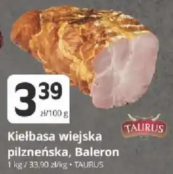 Kiełbasa wiejska pilzneńska, Baleron