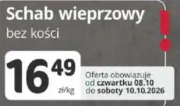 Marketvita Schab wieprzowy bez kości oferta