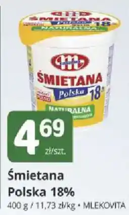 Marketvita Śmietana Polska 18% oferta