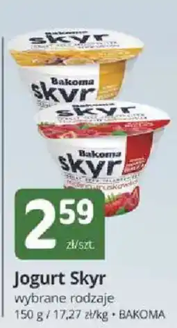 Marketvita Jogurt Skyr wybrane rodzaje oferta