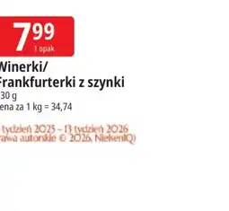 E.Leclerc Winerki/Frankfurterki z szynki oferta