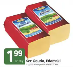 Marketvita Ser Gouda, Edamski oferta