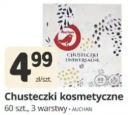 Marketvita Chusteczki kosmetyczne AUCHAN oferta