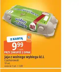E.Leclerc Jaja z wolnego wybiegu kl.L Czachorowski oferta