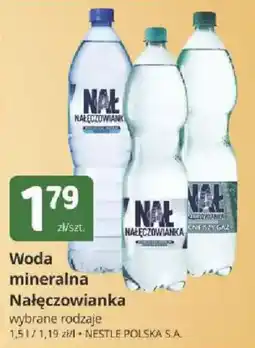 Marketvita Woda mineralna Nałęczowianka oferta