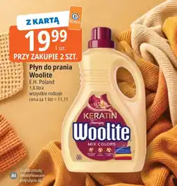 E.Leclerc Płyn do prania Woolite Keratin Therapy Mix Colors oferta