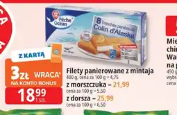 E.Leclerc Filety panierowane z mintaja oferta