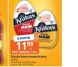 E.Leclerc Szynka konserwowa Krakus oferta