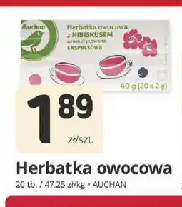 Marketvita Herbatka owocowa Auchan oferta