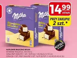 Top Market Mleczko alpejskie Milka oferta