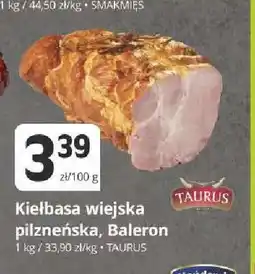 Marketvita Kiełbasa wiejska pilzneńska Taurus oferta