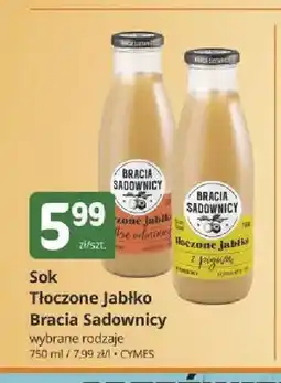 Marketvita Sok Tłoczone Jabłko słodkie odmiany Bracia Sadownicy oferta