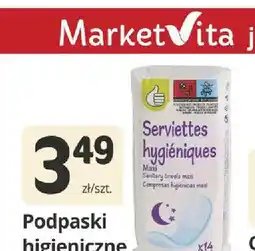 Marketvita Podpaski higieniczne Maxi Eco+ 14-pak oferta