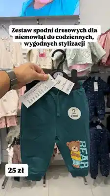 Pepco Spodnie dresowe niemowlęce Pepco Baby Boy Sport Pants oferta