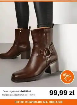 Born2be Botki kowbojki na obcasie oferta