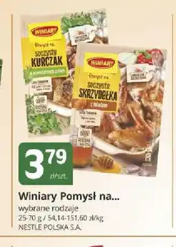 Marketvita Winiary Pomysł na... soczysty kurczak z czosnkiem i ziołami oferta