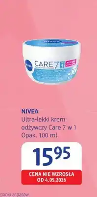dm drogerie markt Ultra-lekki krem odżywczy Care 7 w 1 Nivea oferta
