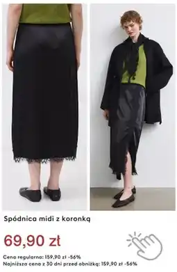 Medicine Spódnica midi z koronką oferta