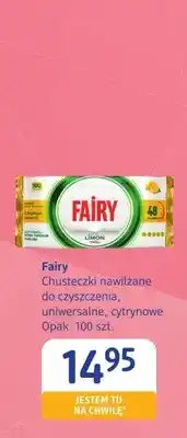 dm drogerie markt Chusteczki nawilżane do czyszczenia uniwersalne cytrynowe Fairy oferta